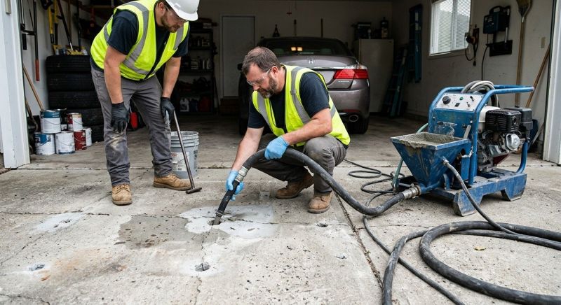 Concrete Floor Lifting in Des Moines, IA