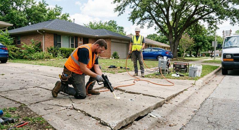 Concrete Lifting in West Des Moines, IA