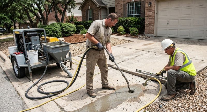 Concrete Slab Jacking in Denver, CO