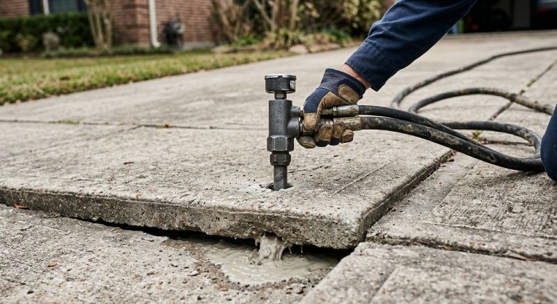 Driveway Slab Lifting in Corpus Christi, TX