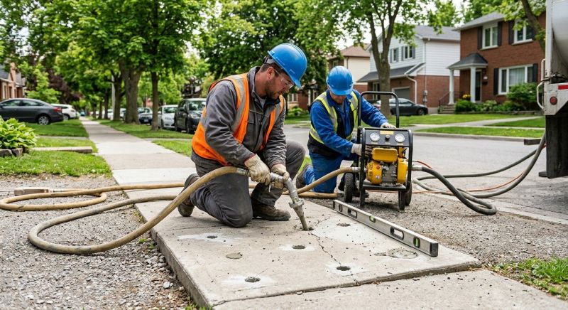 Sidewalk Raising in Des Moines, IA