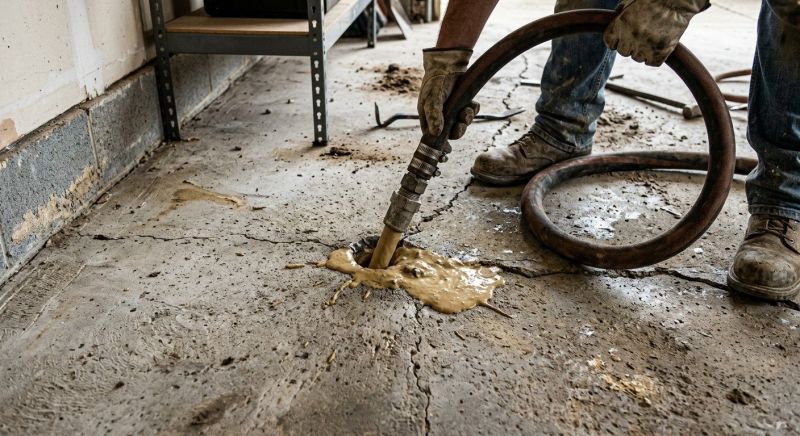 Sunken Driveway Lifting in Denver, CO