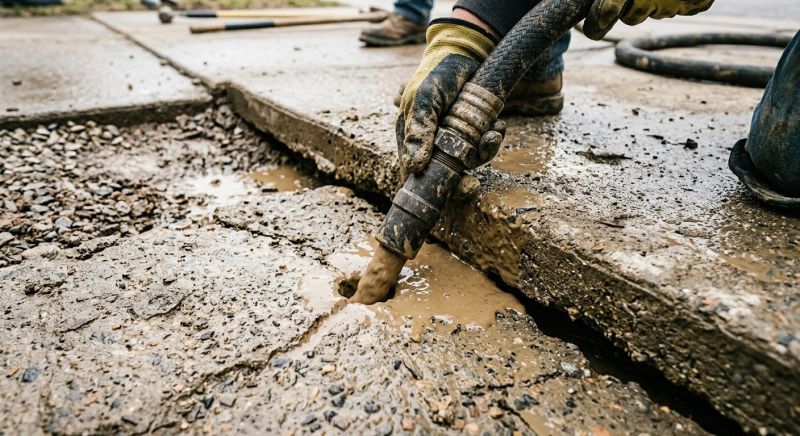 Concrete Slab Jacking in Columbus, OH