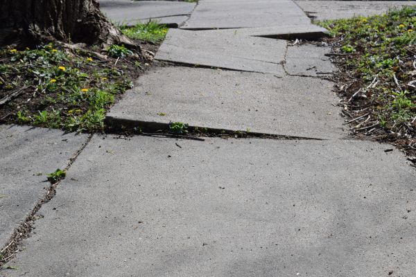 Uneven Sidewalk Repair Service